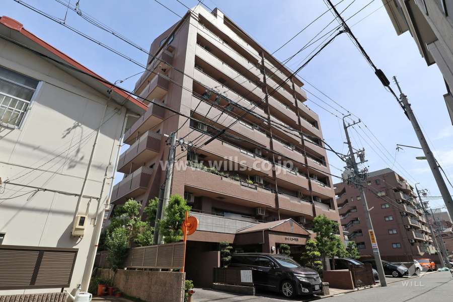 ローレルコート桜山の外観（南西側かra)