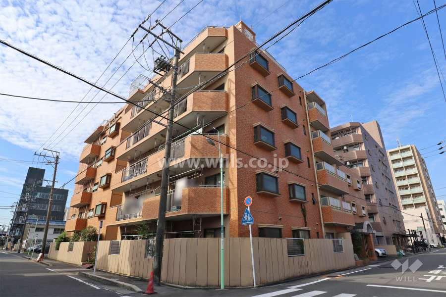 ライオンズマンション新瑞橋第3の外観（北東側から）