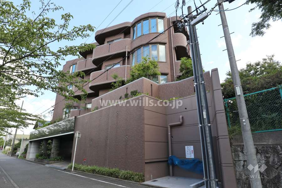 パルシオ山崎川の外観（南西側から）