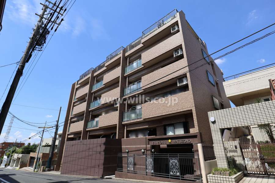 エスポア松園の外観（東側から）
