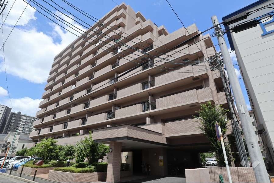 NDSマンション神穂の外観（南東側から）