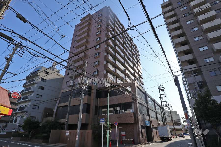 エスポア瑞穂の外観（南西側から）