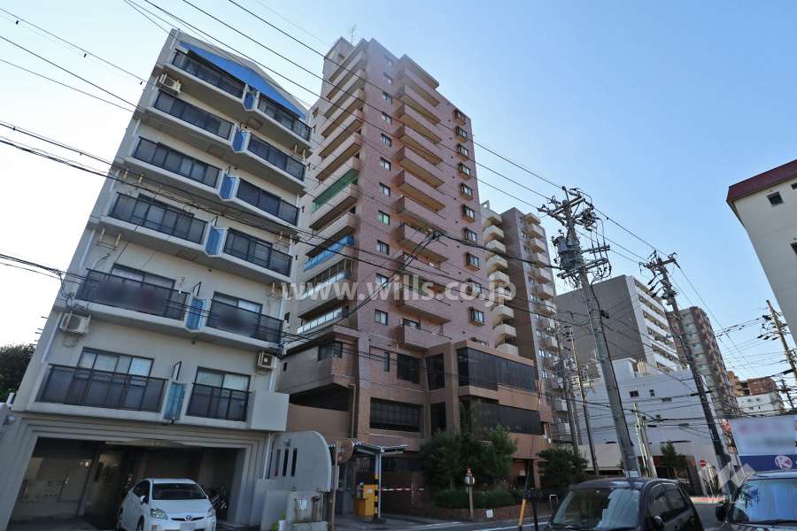 エスポア瑞穂の外観（北西側から）