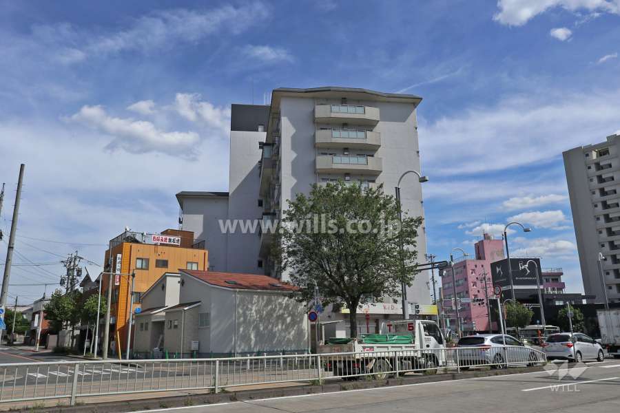 シーアイマンション瑞穂の外観（北西側から）