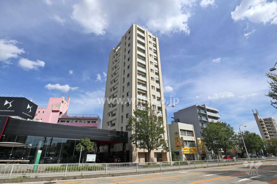 ブランズ瑞穂運動場西の外観（北西側から）