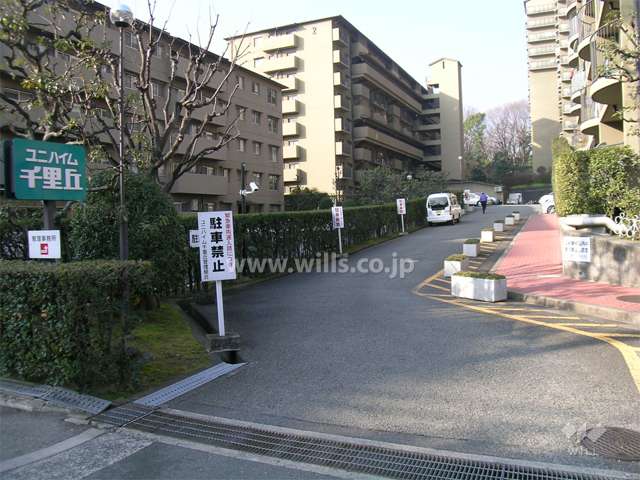 1号棟の南側の敷地