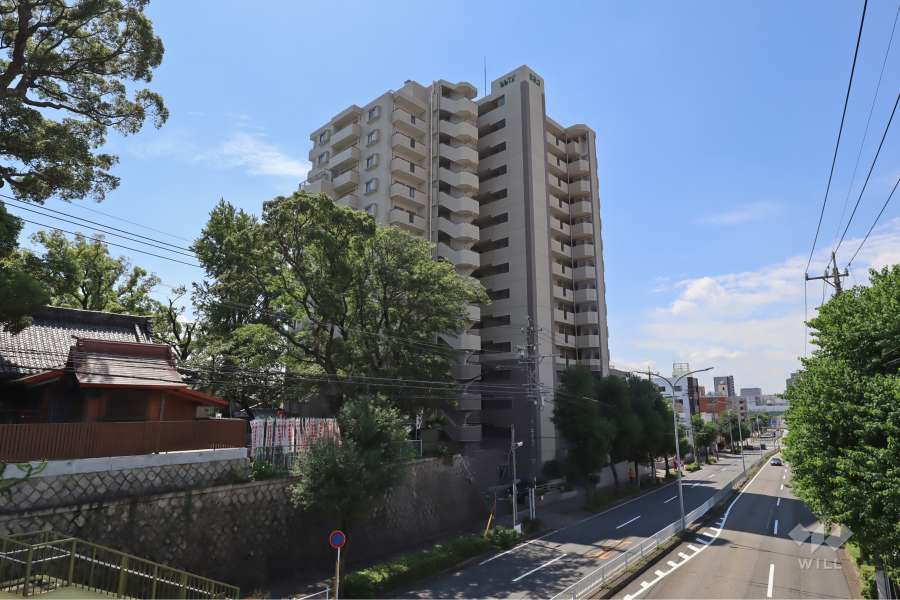 サーラステージ瑞穂ヶ丘の外観（北東側）