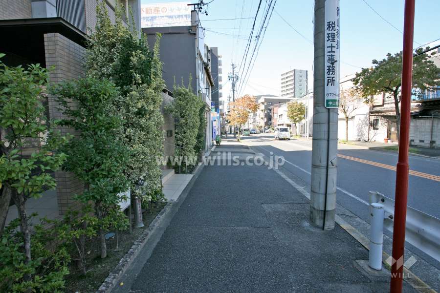 敷地の前面道路