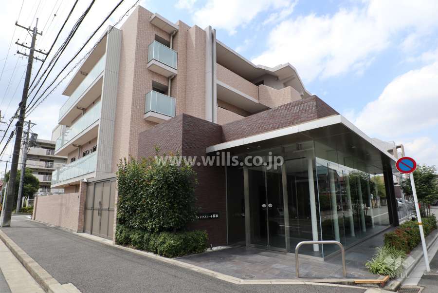 プレシアスコート桜山の外観（北東側から）