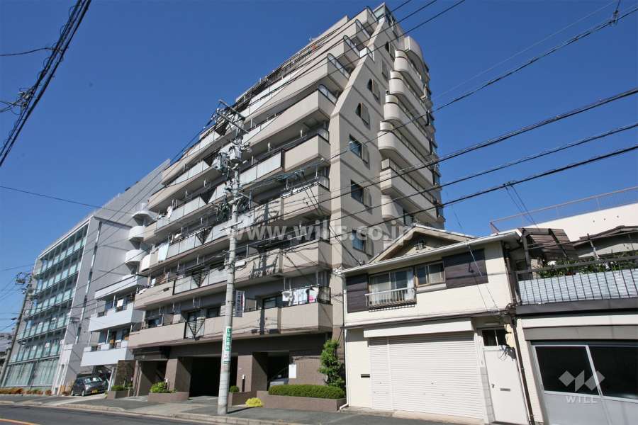 ナビシティ堀田の外観（南東側から）