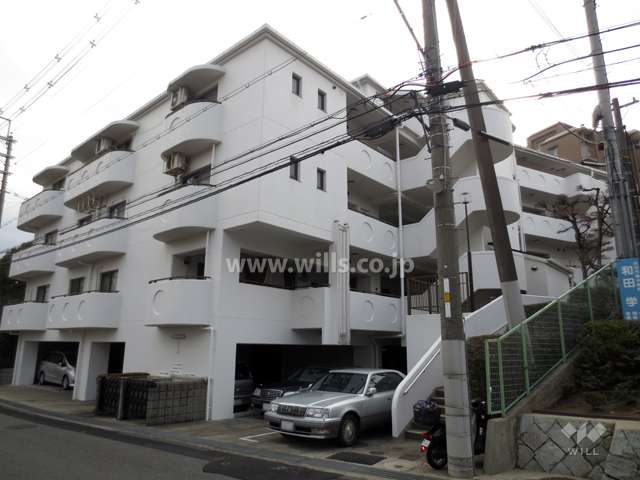 モンテベルデ古江台の外観（北東側から）