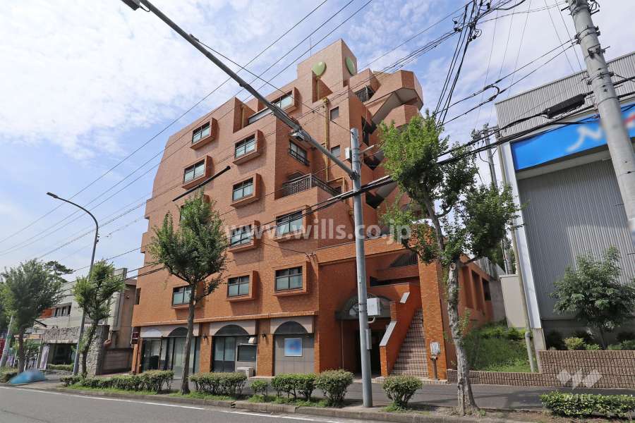 パークハイツ田辺通の外観（北東側から）