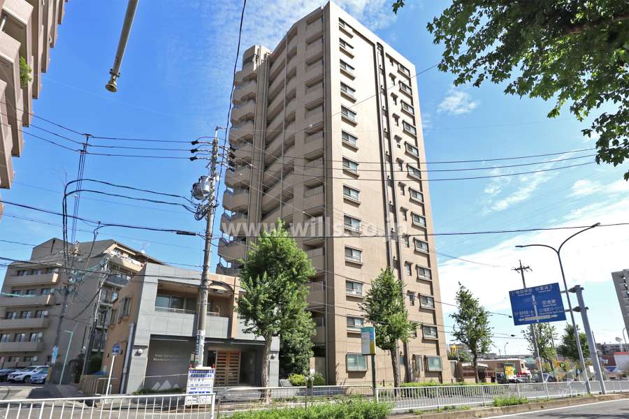 ライオンズステーションプラザ瑞穂運動場東の外観（北西側から）