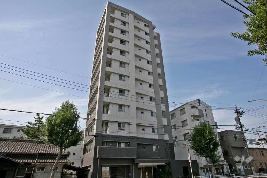 モアグレース瑞穂田辺通の外観（北東側から）
