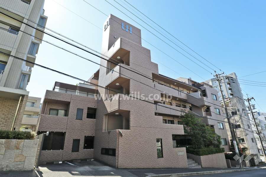 ユーハウス田辺通の外観（北側から）