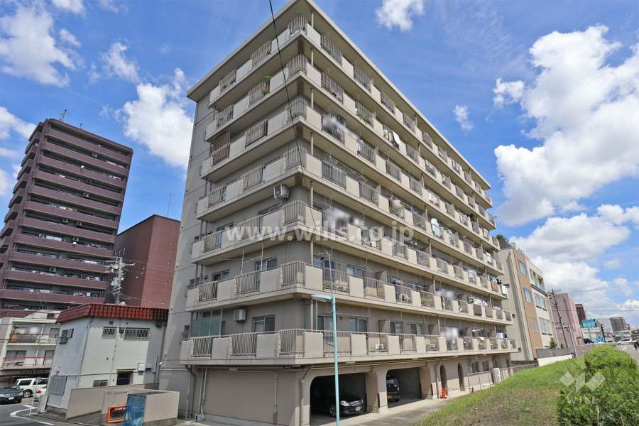 新瑞コーポラスの外観（南西側から）