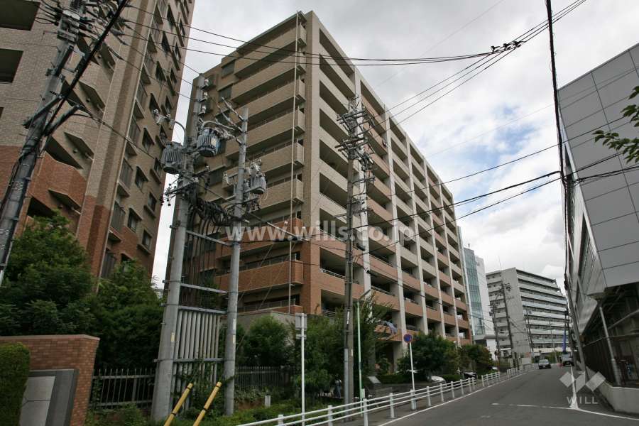ライオンズステージ瑞穂ペンティアスの外観(西側から)