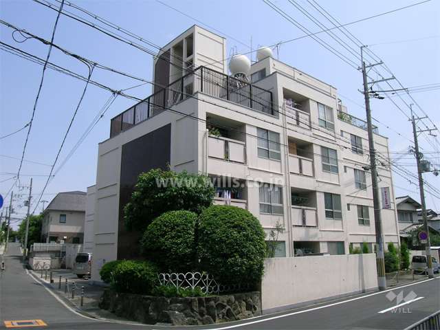 千里山コーポラスの外観（北西側から）