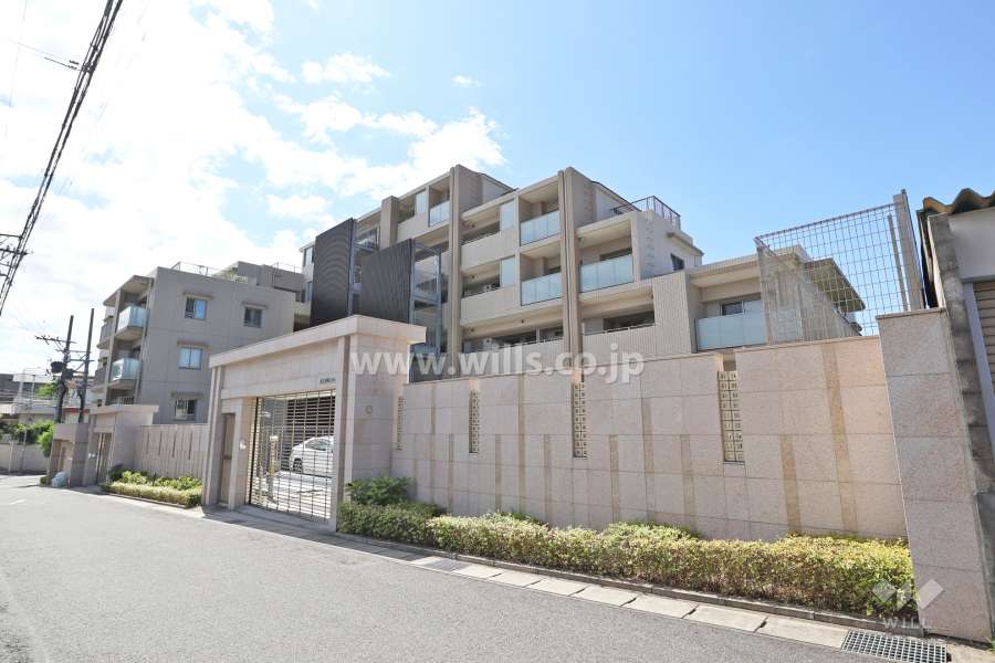 プラウド瑞穂日向町ヒルトップの外観（北側から）