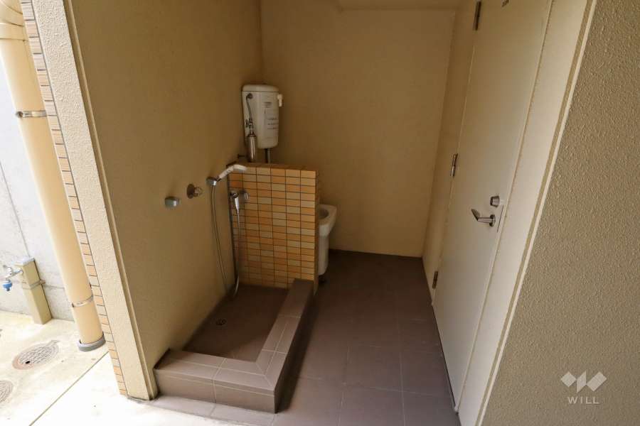 ペット足洗い場