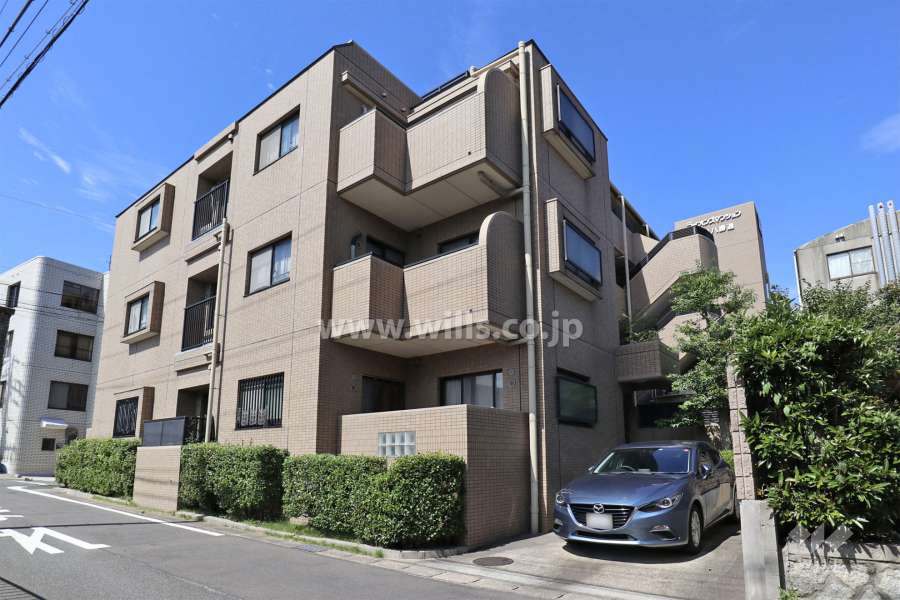 ライオンズマンション瑞穂八勝通の外観（北東側から）