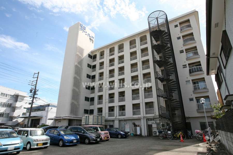 堀田グリーンハイツの外観（北側から）