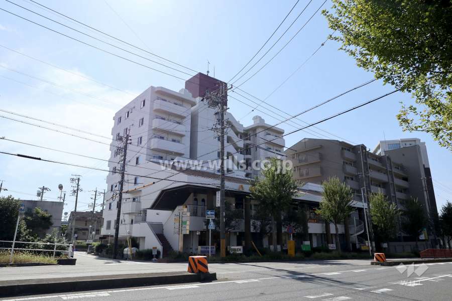 イトーピア雲雀ケ岡マンションの外観（北東側から）