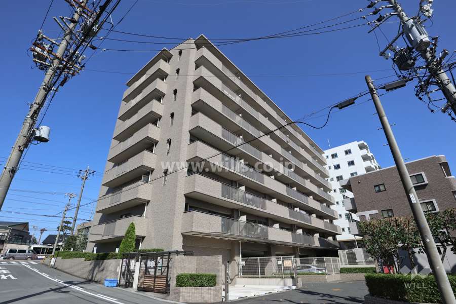八事雲雀ヶ岡パークホームズの外観（南西側から）
