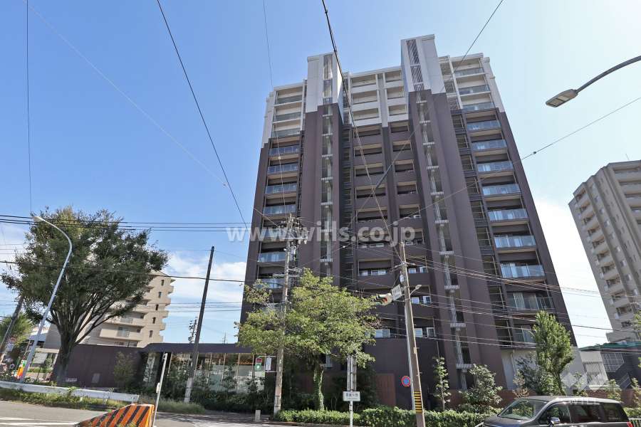 パークコート八事雲雀ヶ岡の外観（北西側から）