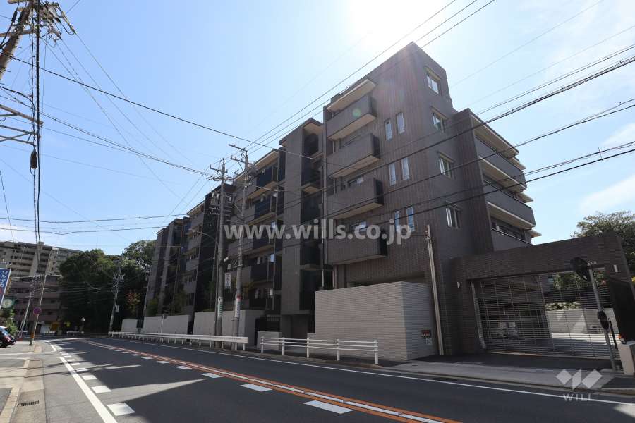 アネシア八事緑ヶ岡の外観（北西側から）