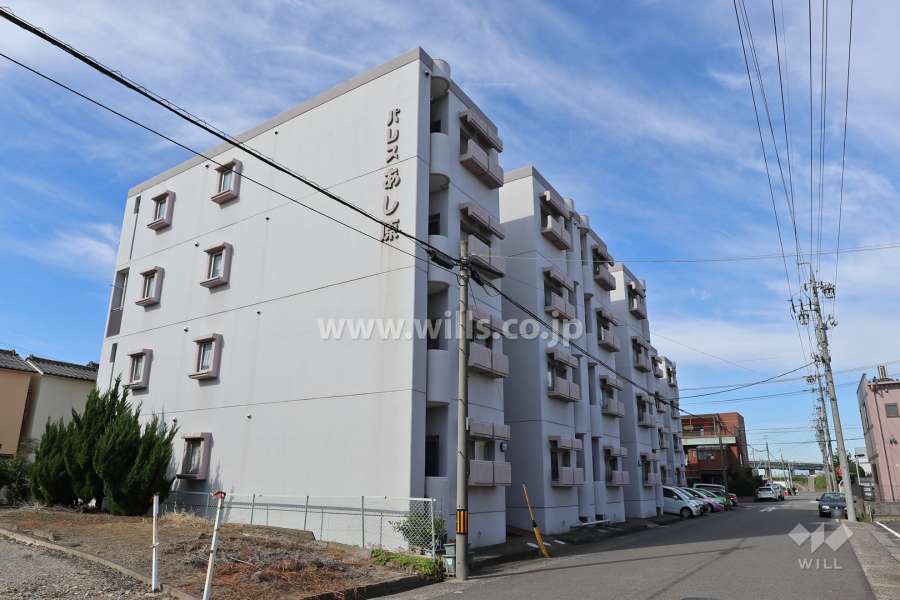 パレスあし原の外観(東側から)