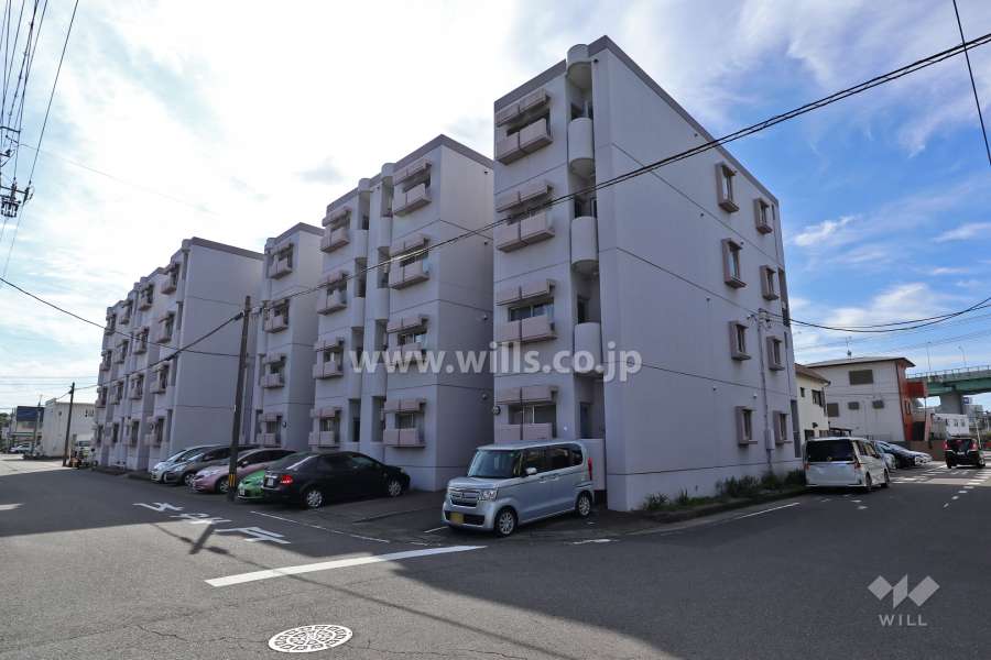 パレスあし原の外観(北側から)