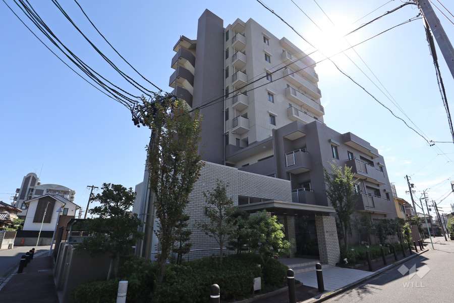 藤和シティホームズ庄内通の外観（北西側から）