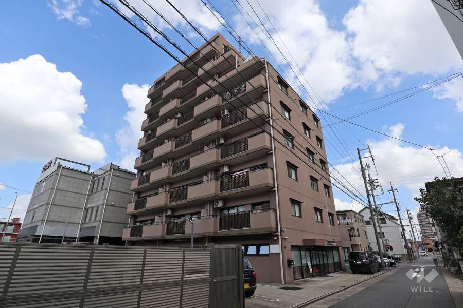 マルベリー上更の外観（南東側から）