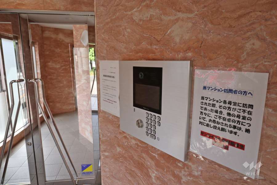 オートロックの操作盤