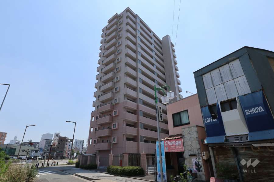 藤和シティホームズ浅間町の外観（北東側から）
