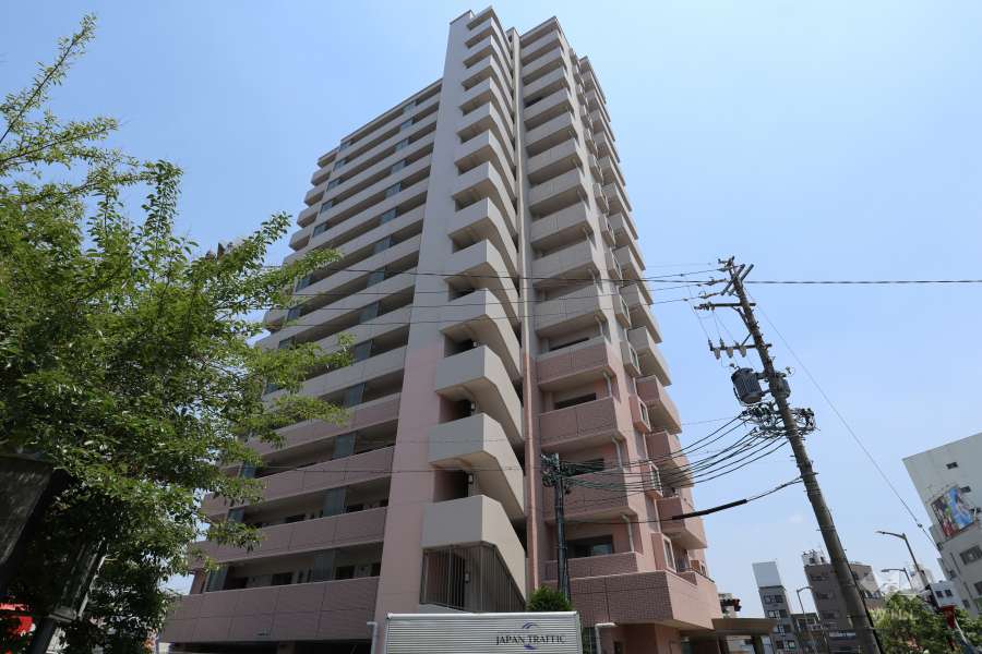 藤和シティホームズ浅間町の外観（北西側から）