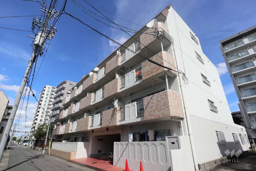 シティパレス浅間町の外観（南東側から）