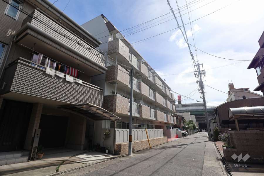 シティパレス浅間町の外観（南西側から）