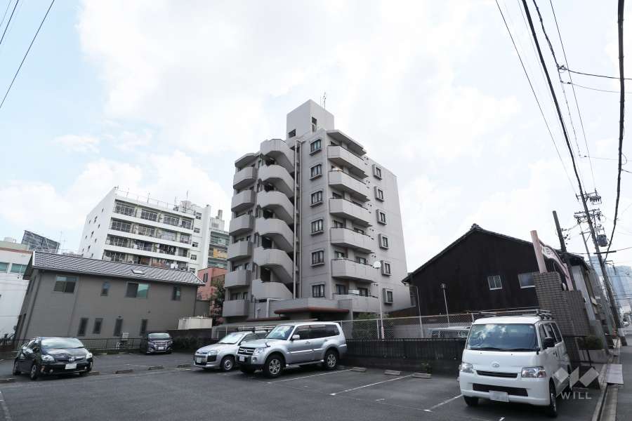 グリーンハイツ菊井の外観（北西側から）