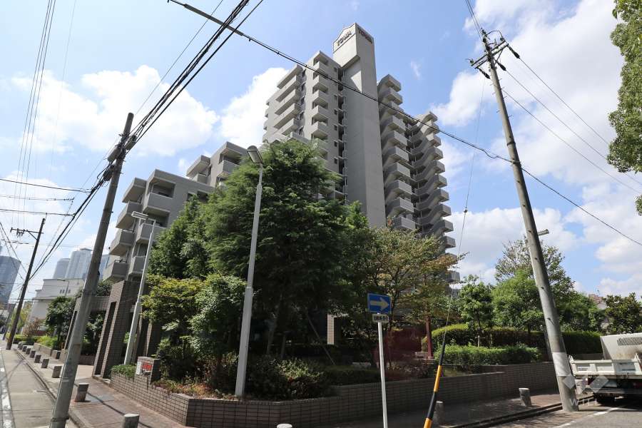 藤和ハイタウン菊井ステージ1の外観（北東側から）