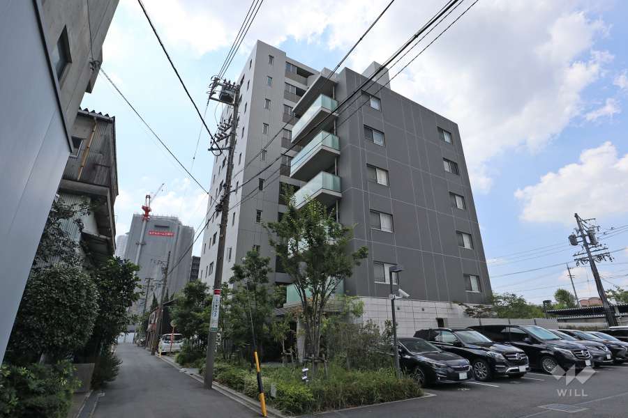 プラセシオン名古屋駅パークフロント外観（北東側から）