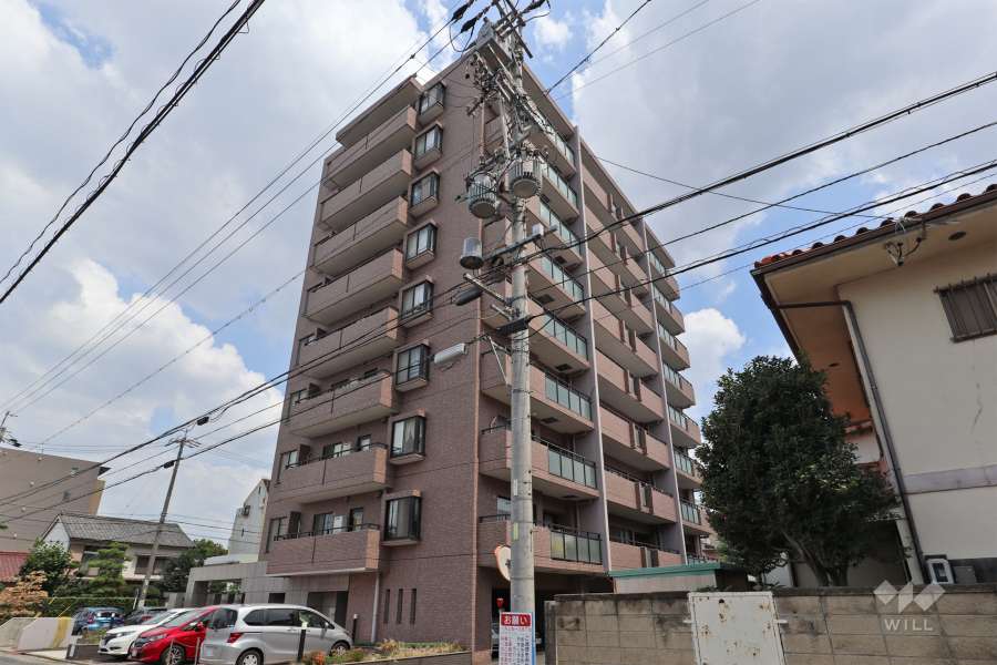 菊井町シティハウスの外観（南西側から）