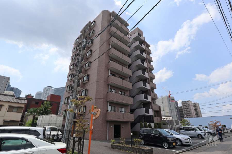 菊井町シティハウスの外観（北東側から）