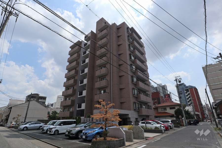 菊井町シティハウスの外観（北西側から）