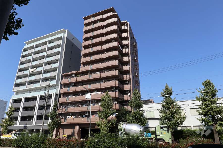 サンハウス第2浄心の外観（南東側から）