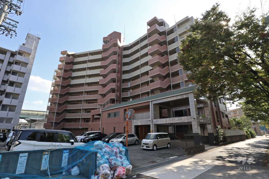 ファミリアーレ山木の外観（北側から）