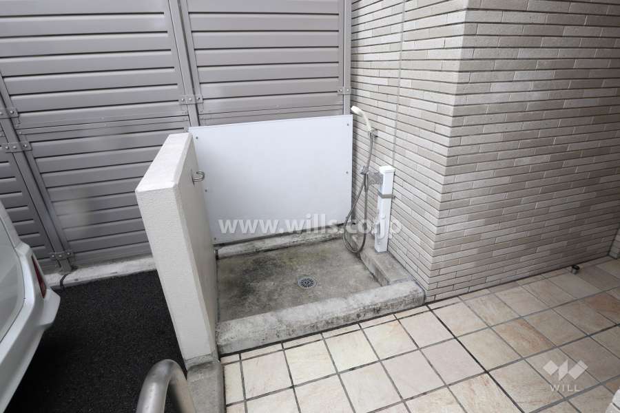 ペット足洗い場