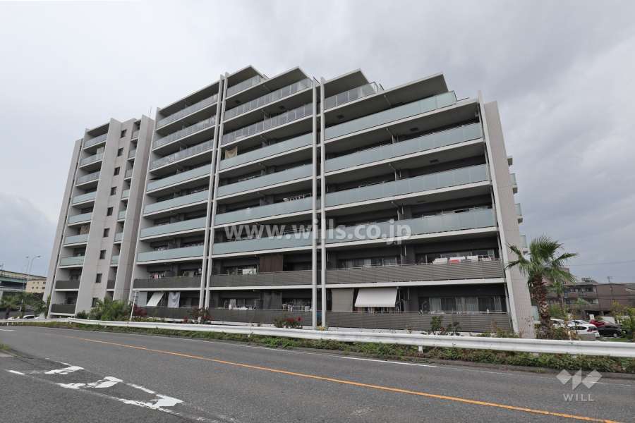 ライオンズ上小田井オアシスプレイスの外観（東側から）