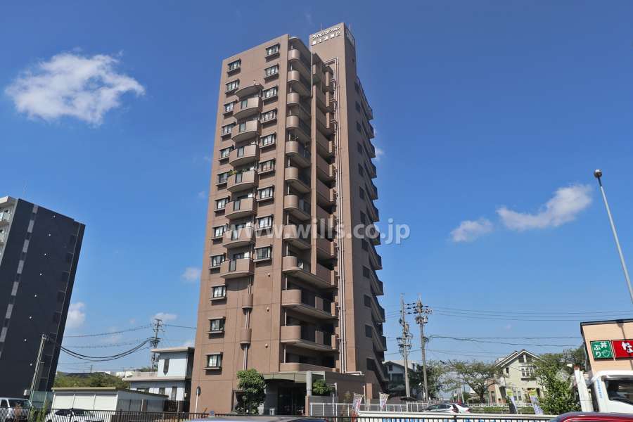 ライオンズマンション康生通第2の外観(南東側から)